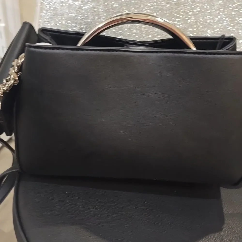 Steve‎ Madden BDiall Satchel- Black